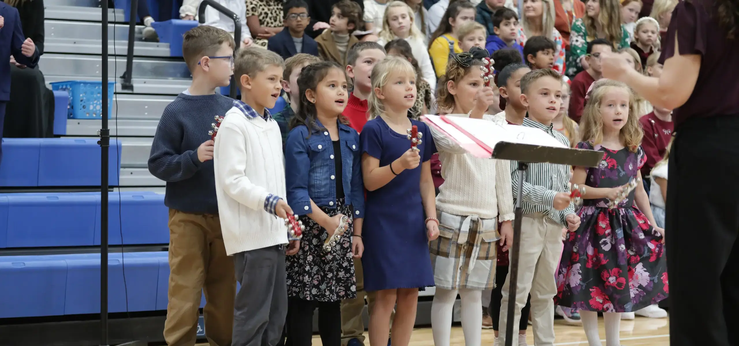 Students performing